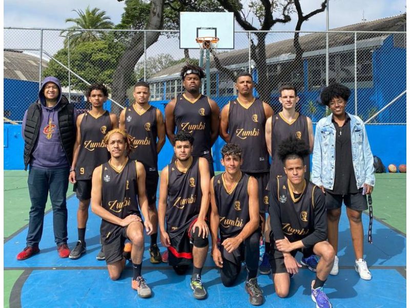 Atlética Zumbi_ equipe de basquete masculino